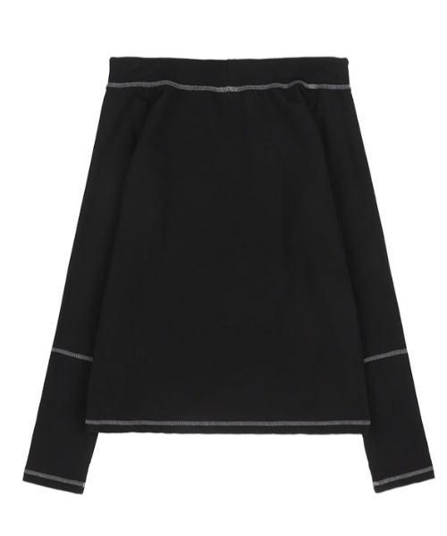 tシャツ A'GEM/9 × .kom 「 FANCY CLUB/ファンシークラブ」 PEARL ROSE OFF-SHOULDER/パールローズ オ A'GEM/9 × .kom 『 FANCY CLUB/ファンシークラブ』 PEARL ROSE