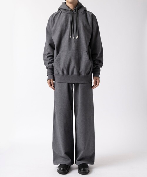 JOHN LAWRENCE SULLIVAN パーカー SWEAT STACKED HOODIE メンズ
