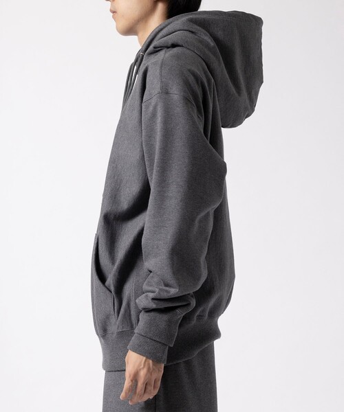JOHN LAWRENCE SULLIVAN パーカー SWEAT STACKED HOODIE メンズ