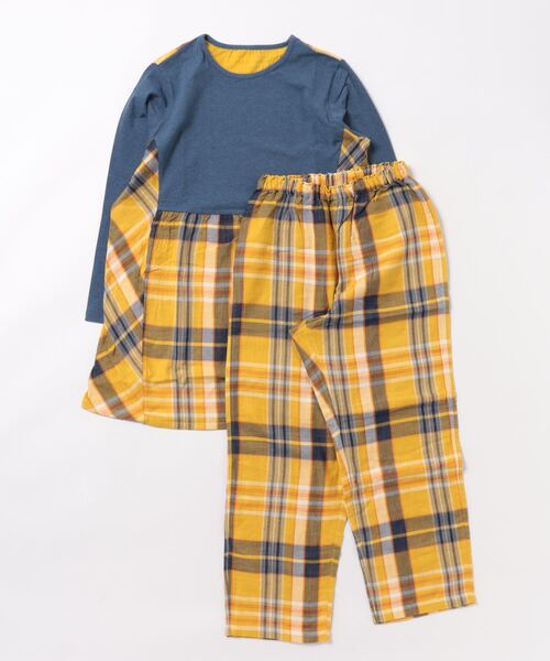 KID BLUE パジャマ ルームウェア キッドブルー -24トリプル
