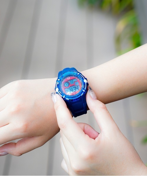 ice watch - お客 ICE digit retro sunset - ホワイトマジェスティック - スモール