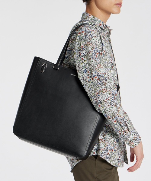 Paul Smith トートバッグ シグネチャーストライプトリム トート