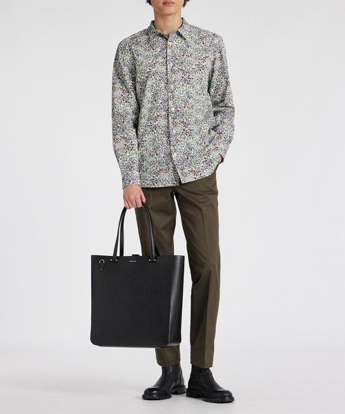 Paul Smith ポールスミス シグネチャーストライプトリム トートバッグ Paul Smith トートバッグ シグネチャーストライプトリム トート