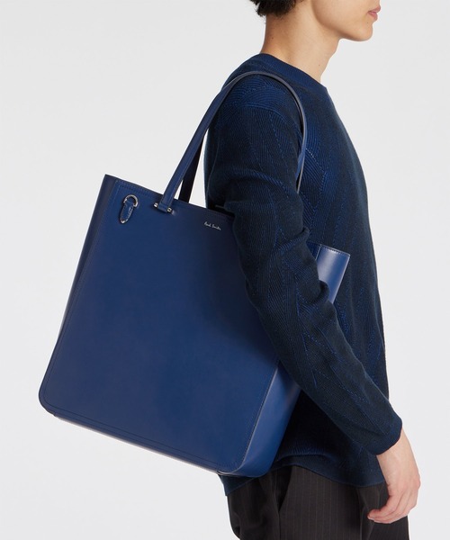 Paul Smith トートバッグ シグネチャーストライプトリム トート