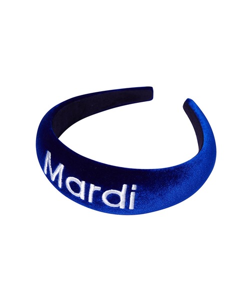 Mardi Mercredi（マルディメクルディ） ヘアバンド HAIR BAND LOGO