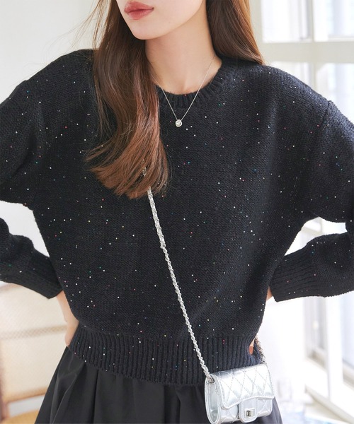 KOBE LETTUCE（神戸レタス） ニット セーター スパンコールニット