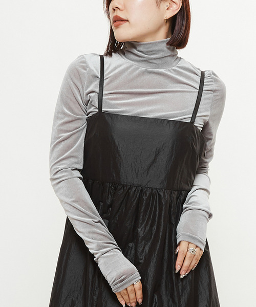 tシャツ SHEER VELOR TOPS レディース