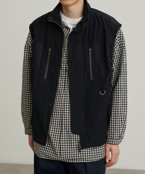 PUBLIC TOKYO（パブリックトウキョウ） ベスト ジレ テックディテール