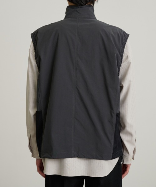 PUBLIC TOKYO（パブリックトウキョウ） ベスト ジレ テックディテール