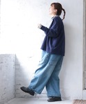 カーディガン everydayな、肘パッチカー...の詳細画像2