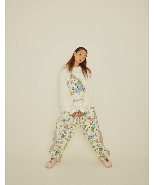 tシャツ little sunny bite x natalie krim a girl long tee レディース メンズ Little sunny bite tシャツ little x natalie krim a girl long