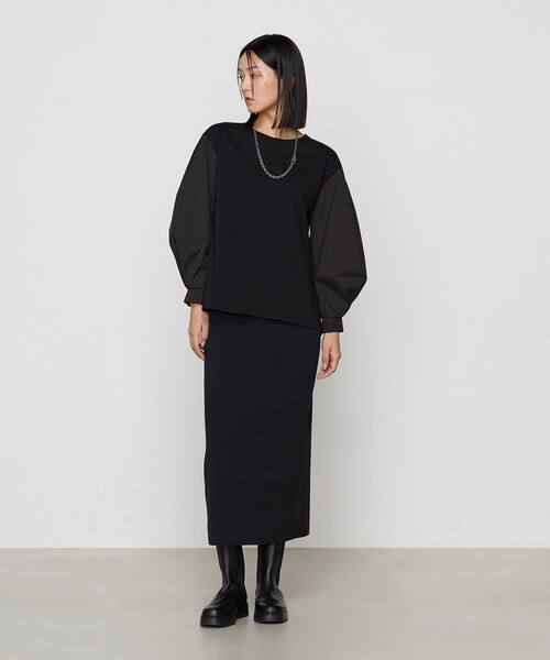 Gabardine K.T（ギャバジンK.T） tシャツ ポンチ 袖パフプルオーバー