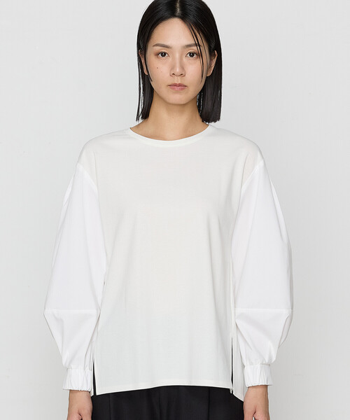 Gabardine K.T（ギャバジンK.T） tシャツ ポンチ 袖パフプルオーバー