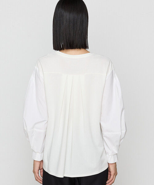 Gabardine K.T（ギャバジンK.T） tシャツ ポンチ 袖パフプルオーバー