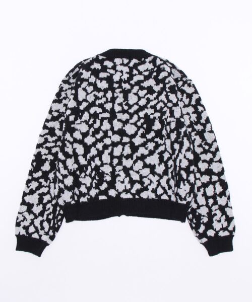 「Isn't She?」 ニットカーディガン FREE ブラック レディース_画像2