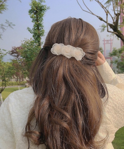 Lace Ladies（レースレディース） ヘアクリップ 「2点セット」 3連