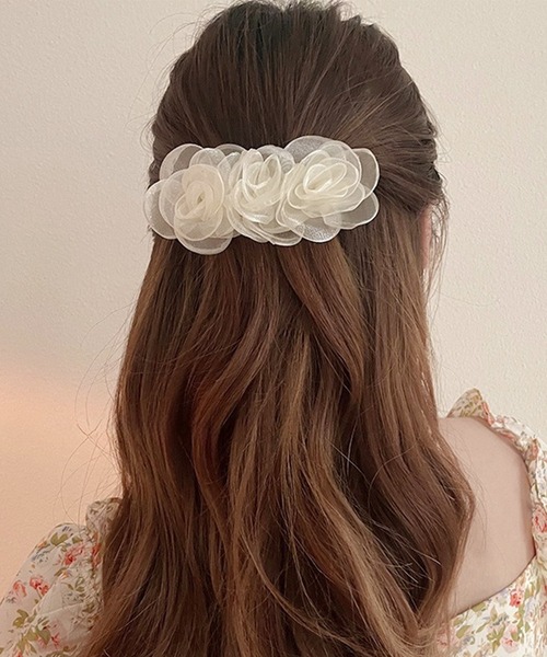 Lace Ladies（レースレディース） ヘアクリップ 「2点セット」 3連