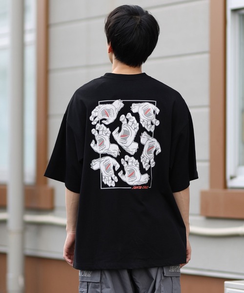 半袖Tシャツ★ニューエラ★LIVE LOVE SKATE T-SHIRTS OFF WHITE NEW ERA tシャツ ERA/ニューエラ SANTA CRUZコラボ 半袖Tシャツ