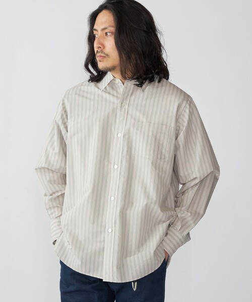 SHIPS（シップス） シャツ SHIPS: レギュラーカラー エアリー コットン