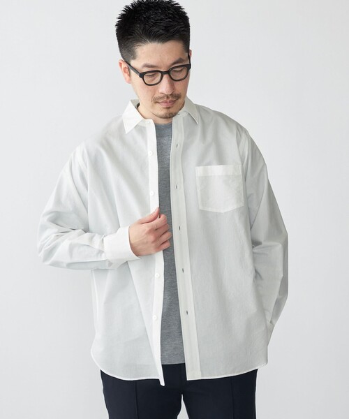 SHIPS（シップス） シャツ SHIPS: レギュラーカラー エアリー コットン