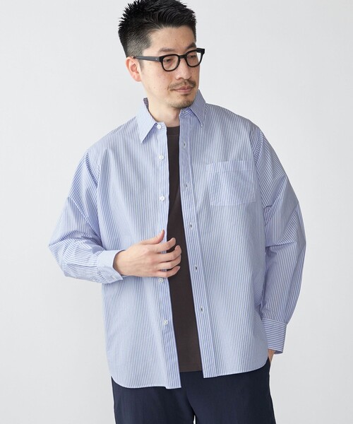 SHIPS（シップス） シャツ SHIPS: レギュラーカラー エアリー コットン