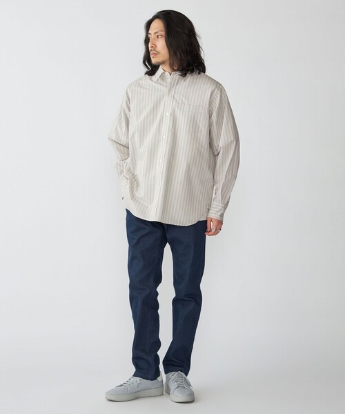 SHIPS（シップス） シャツ SHIPS: レギュラーカラー エアリー コットン