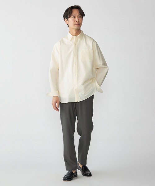 SHIPS（シップス） シャツ SHIPS: レギュラーカラー エアリー コットン