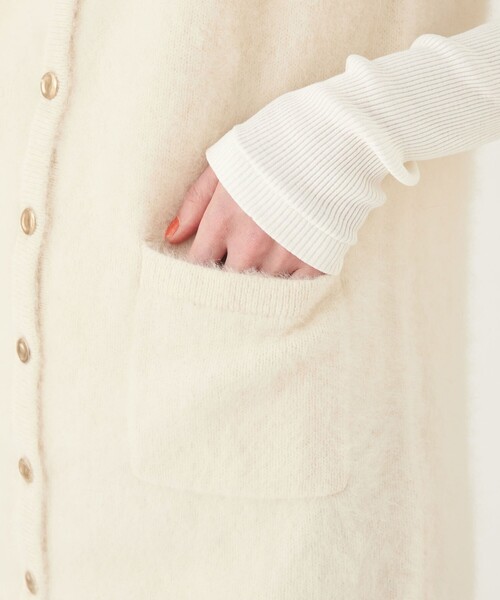 DES PRES（デプレ） ニットベスト FREE ホワイト レディース