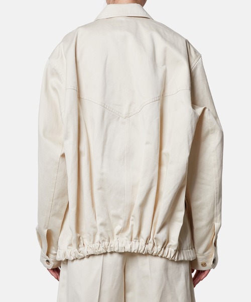 ジャケット・アウター IRENE IRENE ジャケット テーラードジャケット コットンサテンブルゾン