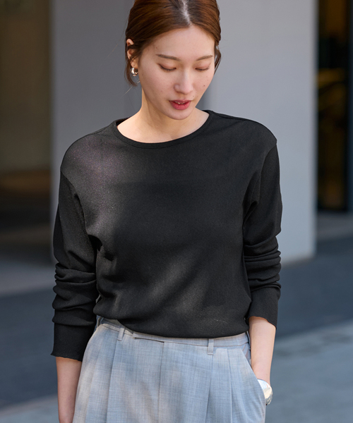 tシャツ 「追加」スパンライクドライテレコロンT レディース