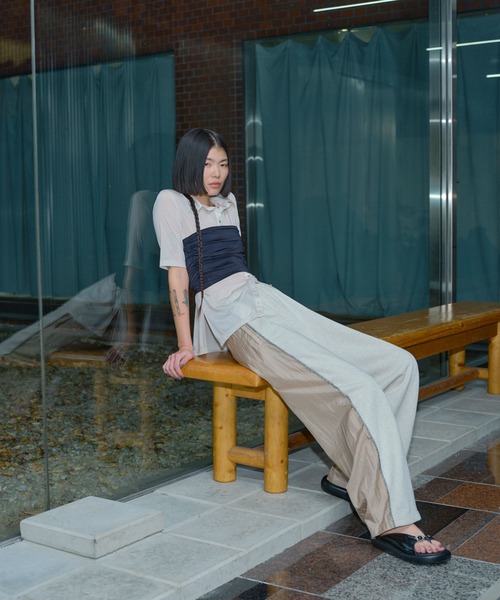 THINGS THAT MATTER スウェットパンツ ジャージ NYLON TAFFETA