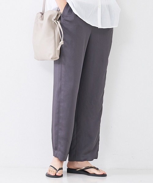 collex（コレックス） パンツ 「手洗い可能」「新色」リラックスサテン