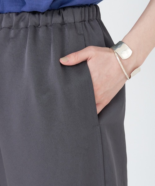 collex（コレックス） パンツ 「手洗い可能」「新色」リラックスサテン