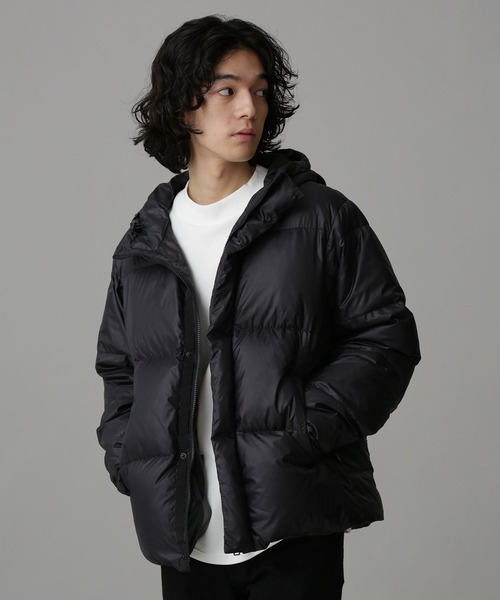 NANO universe（ナノ・ユニバース） ダウンジャケット M ブラック