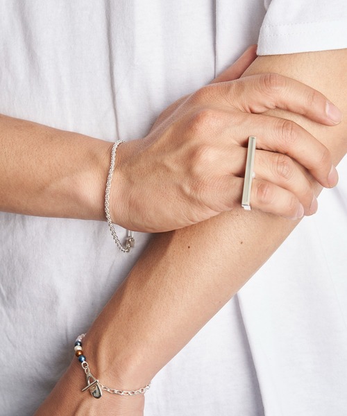 LAMBDA（ラムダ） ブレスレット マルチパールブレスレット (M) メンズ