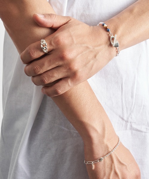 LAMBDA（ラムダ） ブレスレット マルチパールブレスレット (M) メンズ