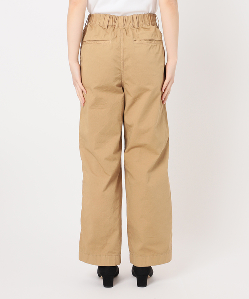 フレームワーク ライトチノ クロップドパンツ ブラウン FRAMeWORK チノパン LIGHT CHINO クロップドパンツ レディース