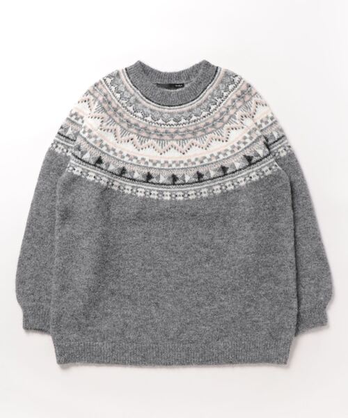 「Heather」 ニットワンピース FREE グレー レディース_画像2