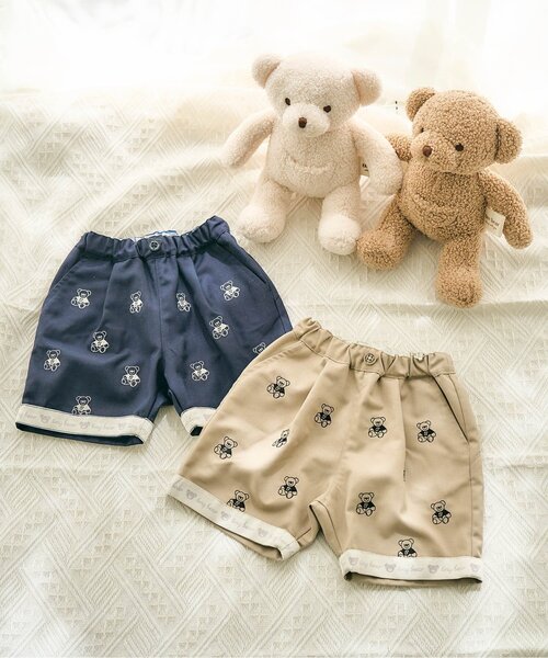 2525　ショートパンツ＆ベアT apres les cours（アプレレクール） ハーフパンツ パンツ 短パン tiny
