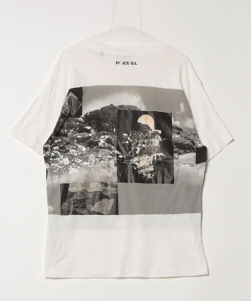 DIESEL ディーゼル 半袖Tシャツ メンズ T-WASH-POFF A085260JYYF