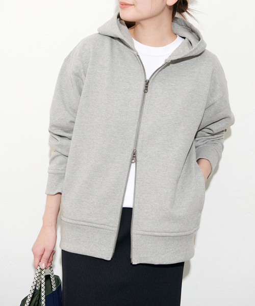 JOURNAL STANDARD グレーA フリーパーカー JOURNAL STANDARD 「JOURNAL STANDARD」 ジップアップパーカー