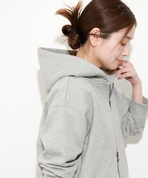 JOURNAL STANDARD グレーA フリーパーカー JOURNAL STANDARD 「JOURNAL STANDARD」 ジップアップパーカー