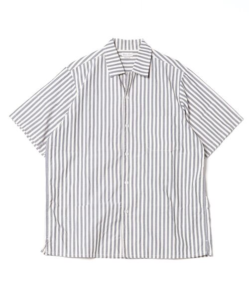 【steven alan】半袖シャツ　オーバーサイズ STEVEN ALAN 「Steven Alan」 半袖シャツ - グレー メンズ