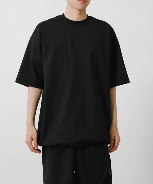 daiwa pier39 tシャツ M BLACK DAIWA PIER39 tシャツ PIER39 TECH DRAWSTRING S/S TEE メンズ