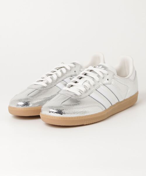 adidas メンズスニーカー（色：シルバー系）｜シューズ