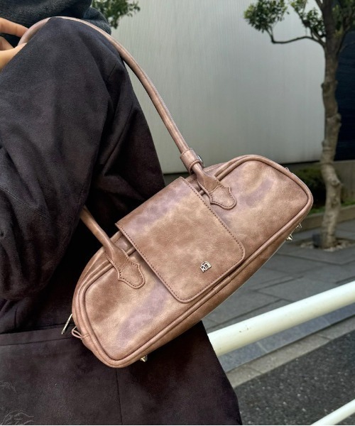 ハンドバッグ LONG HANDLE RECTANGLE BAG