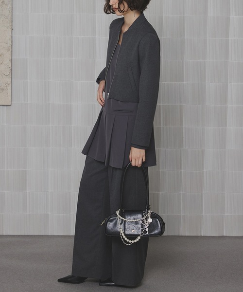ハンドバッグ LONG HANDLE RECTANGLE BAG