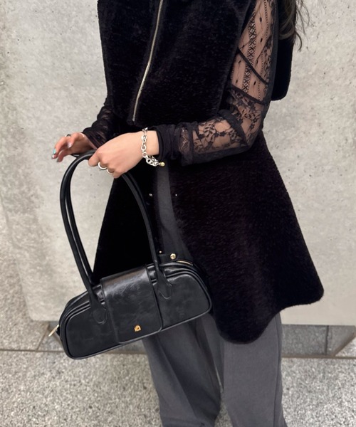 ハンドバッグ LONG HANDLE RECTANGLE BAG