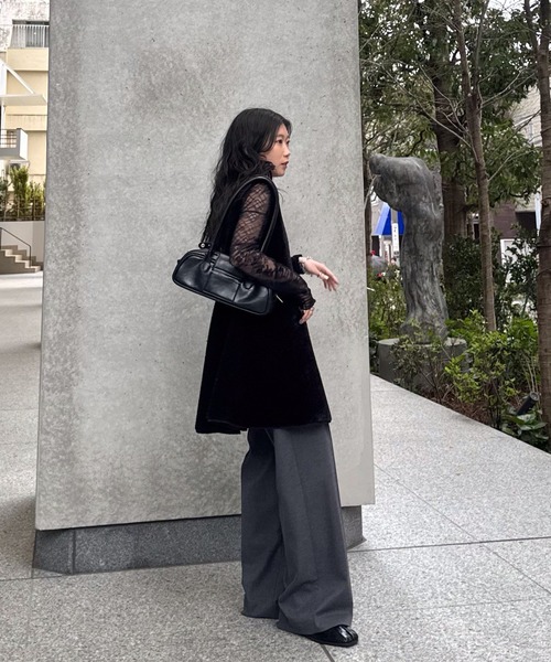 ハンドバッグ LONG HANDLE RECTANGLE BAG