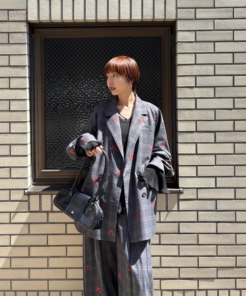 ハンドバッグ LONG HANDLE RECTANGLE BAG